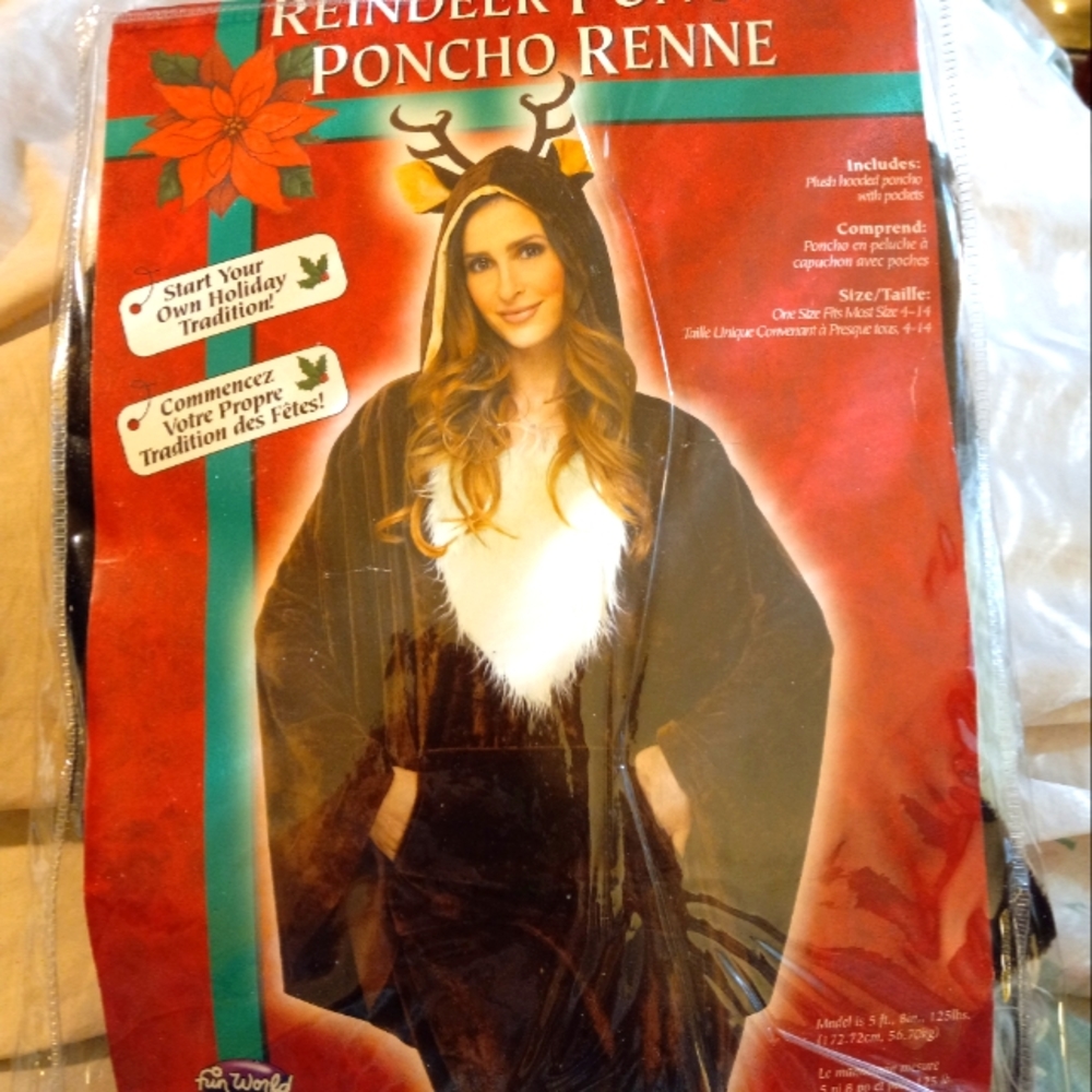 Reindeer poncho
